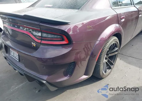 2021 Dodge Charger Scat Pack Widebody Rwd из США, поврежденный, VIN 2C3CDXGJ3MH562506